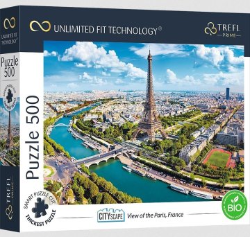Puzzle 500 Cityscape: Paris, France TREFL