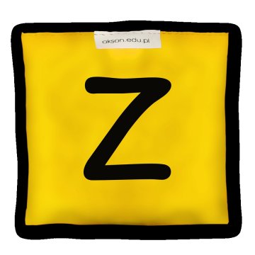 Woreczek gimnastyczny z literką Z - szkolny Akson