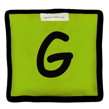Woreczek gimnastyczny z literką G - szkolny Akson