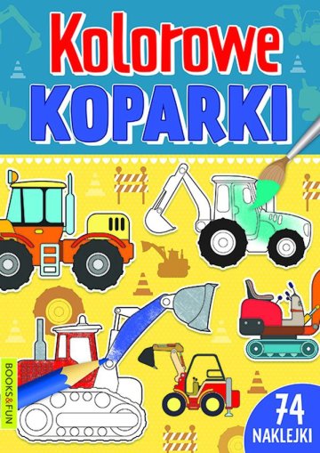 Kolorowe koparki
