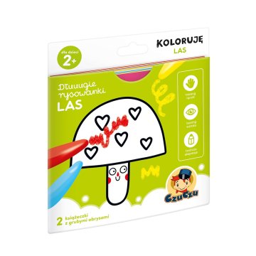 Dłuuugie rysowanki koloruję las 2 + czuczu