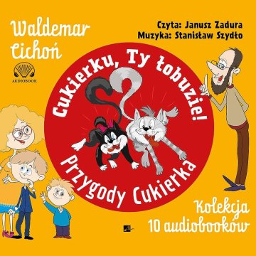 CD MP3 Pakiet Cukierku, ty łobuzie! Przygody Cukierka. Kolekcja 10 audiobooków 