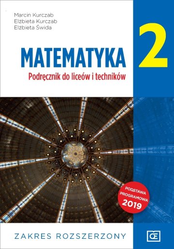 Nowe matematyka podręcznik dla klasy 2 liceum i technikum zakres rozszerzony MAPR2 