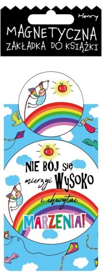 Zakładka magnetyczna - Mierzyć wysoko