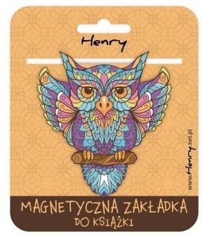 Zakładka magnetyczna. Mandala Sowa