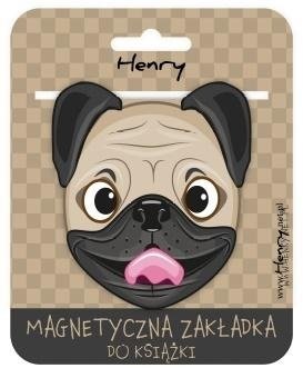 Zakładka magnetyczna. Buldog