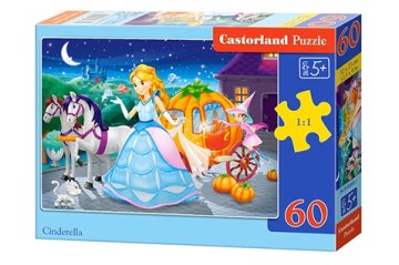 Puzzle 60 Kopciuszek B-06908