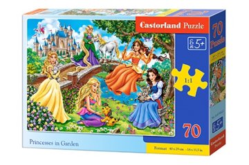 Puzzle 70 Księżniczki w ogrodzie B-070022 